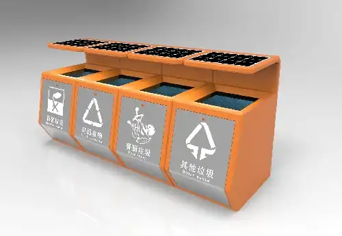 How Do Solar Smart Bins Convert Solar Energy into Electricity?